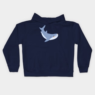 Cute Shark art Kids Hoodie